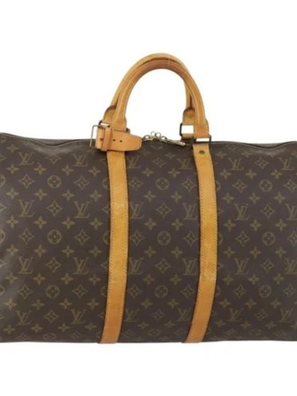 LOUIS VUITTON Monogram Keepall 50 Boston Bag